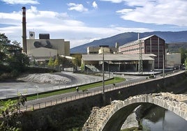 Exterior de la planta de Guardian, en Llodio.