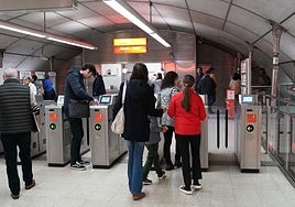 Imagen de archivo de Metro Bilbao