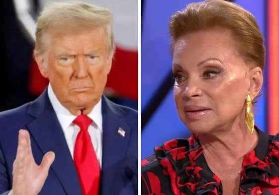 El sorprendente encuentro entre Paloma San Basilio y Trump en un hotel: «Me llamó a la suite...»