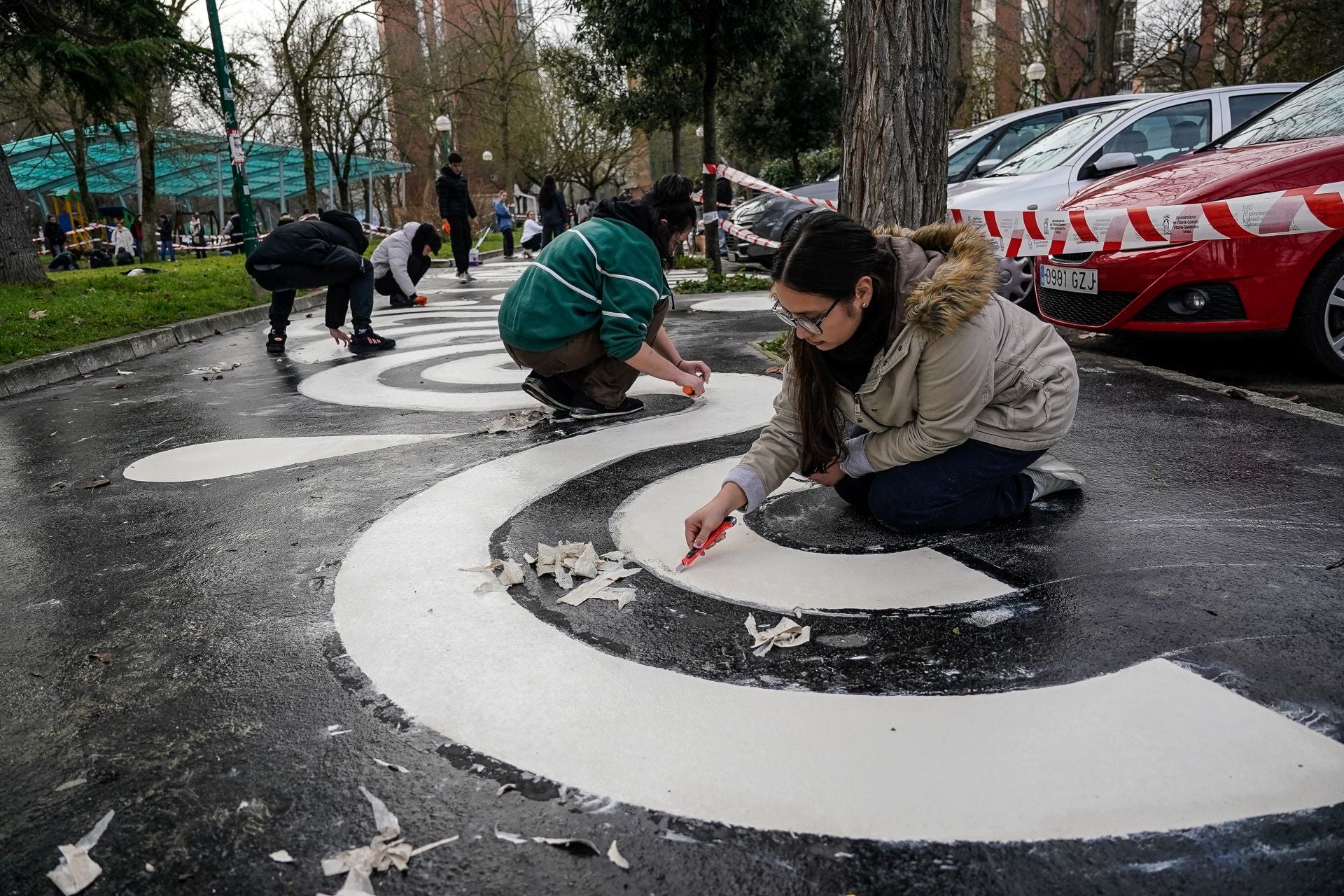 &#039;Street art&#039; para «dar vida» a Zaramaga