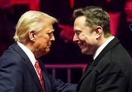 Donald Trump y Elon Musk.