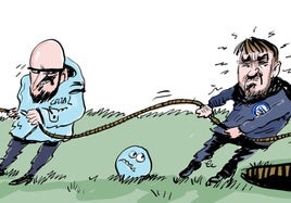 La viñeta de Cerrajería sobre el empate del Alavés ante el Celta