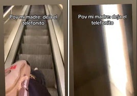 La caída de una tiktoker por las escaleras de Metro Bilbao mientras grababa un vídeo