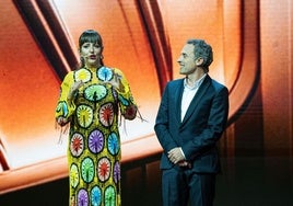 Yolanda Ramos y Daniel Guzmán en los Premios Feroz.