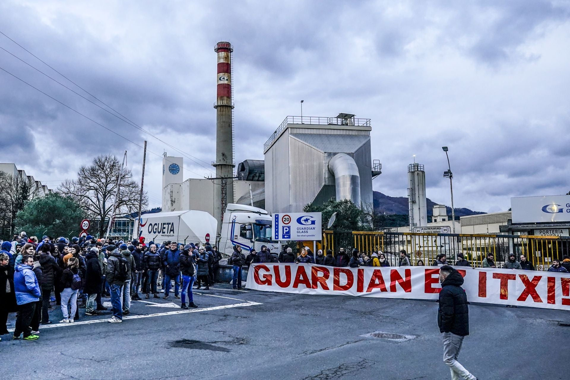 Guardian Llodio inicia el apagado del horno en imágenes