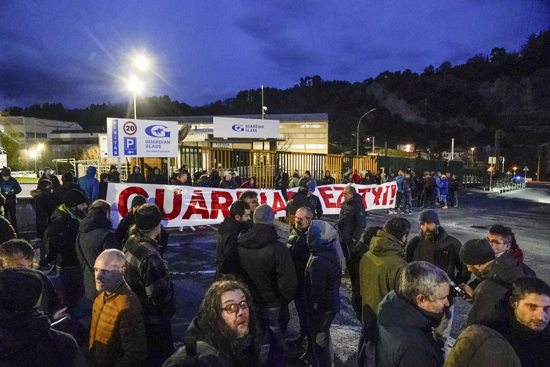 Guardian Llodio inicia el apagado del horno en imágenes