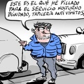 La viñeta de Cerrajería sobre el servicio de taxi en Vitoria