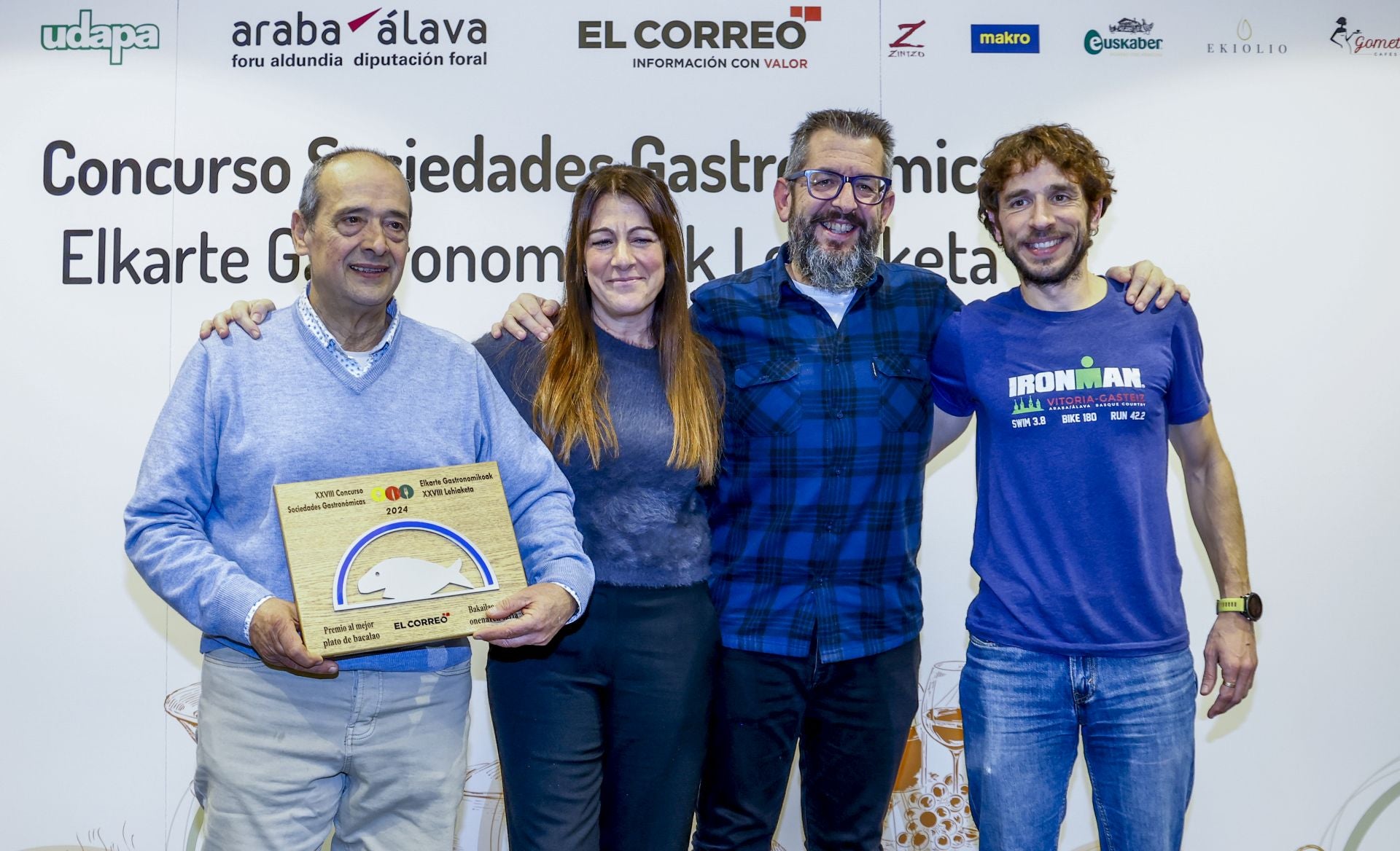 Entrega de premios del Concurso de Sociedades Gastronómicas de EL CORREO