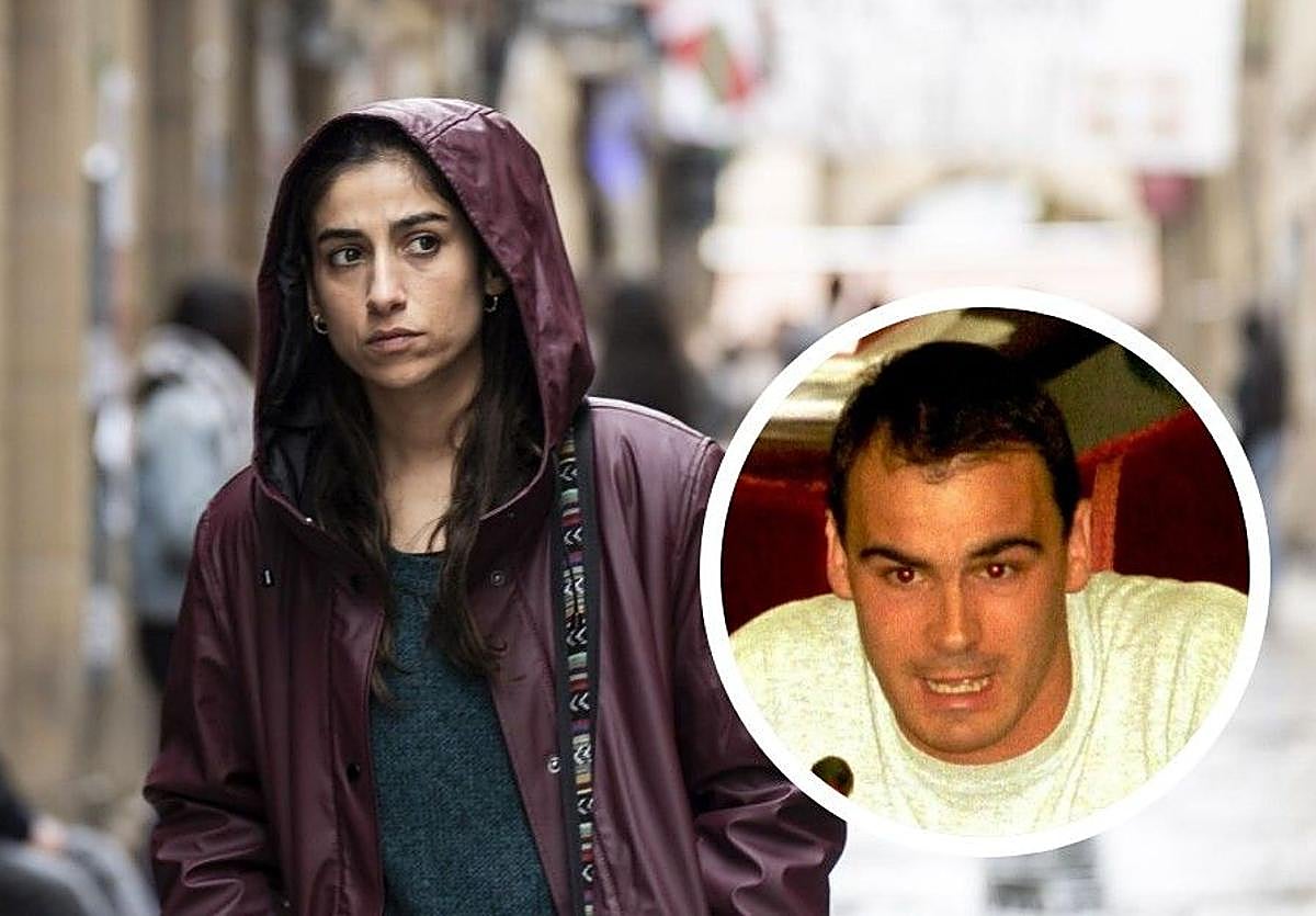 Carolina Yuste, protagonista de 'La infiltrada' y el etarra Sergio Polo, en 1999.