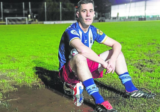 'Buba', un delantero de récords en el fútbol vizcaíno