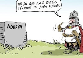 La tira de Cerrajería y los mil años de Adurza