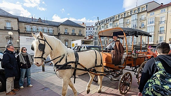 'Sacamantecas' ya se rueda en el Palacio de la Provincia de Vitoria