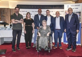 Aitor Jiménez, Marta Ortiz de Zárate, Mitxel Suárez, Mery González Huergo, Álex Martínez de Icaya, José Luis García y Luis López de Sosoaga.