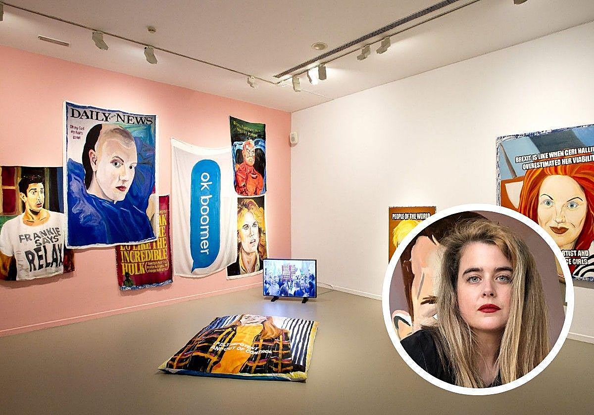 Obra de la artista vitoriana en la galería murciana T20.