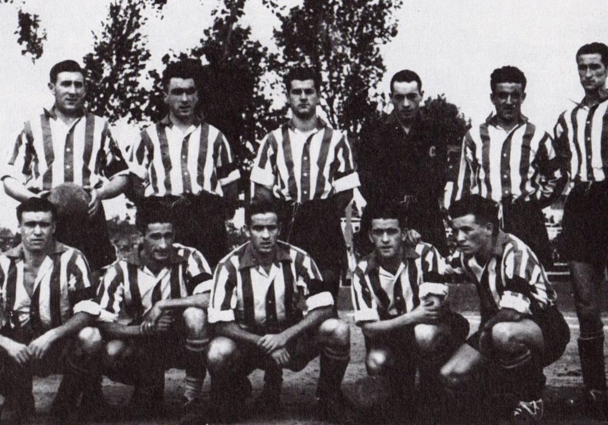 Alineación del Alavés en la temporada 1946-47.