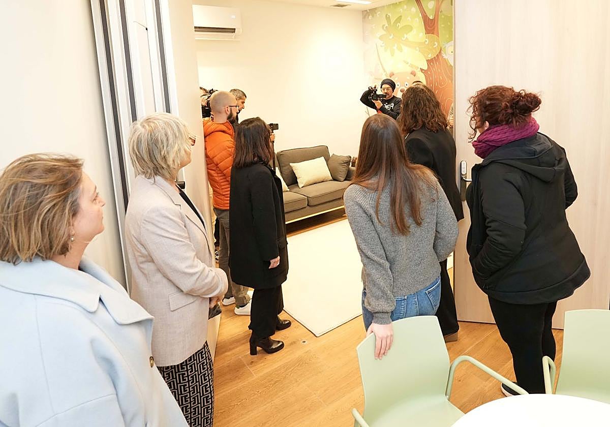 Las nuevas instalaciones de la sede de Servicios Sociales de Getxo en Romo.