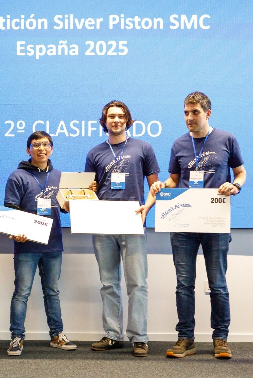 Cristopher Alexander González Quito, Eduardo Morel y Iosu Muruzabal.