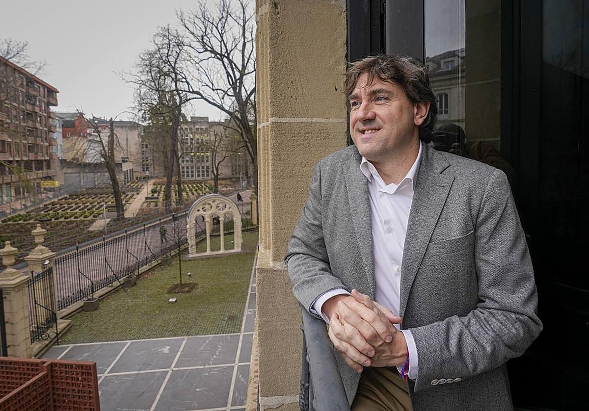 Eneko Andueza, secretario general del PSE-EE.