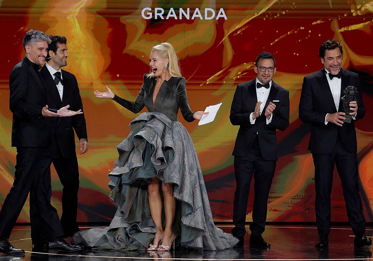 Belén Rueda anuncia el Goya a Mejor Película de la 39ª. edición de los premios del cine español.
