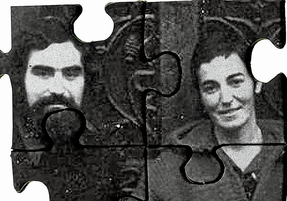 Xabier Lete eta Lurder Iriondo.