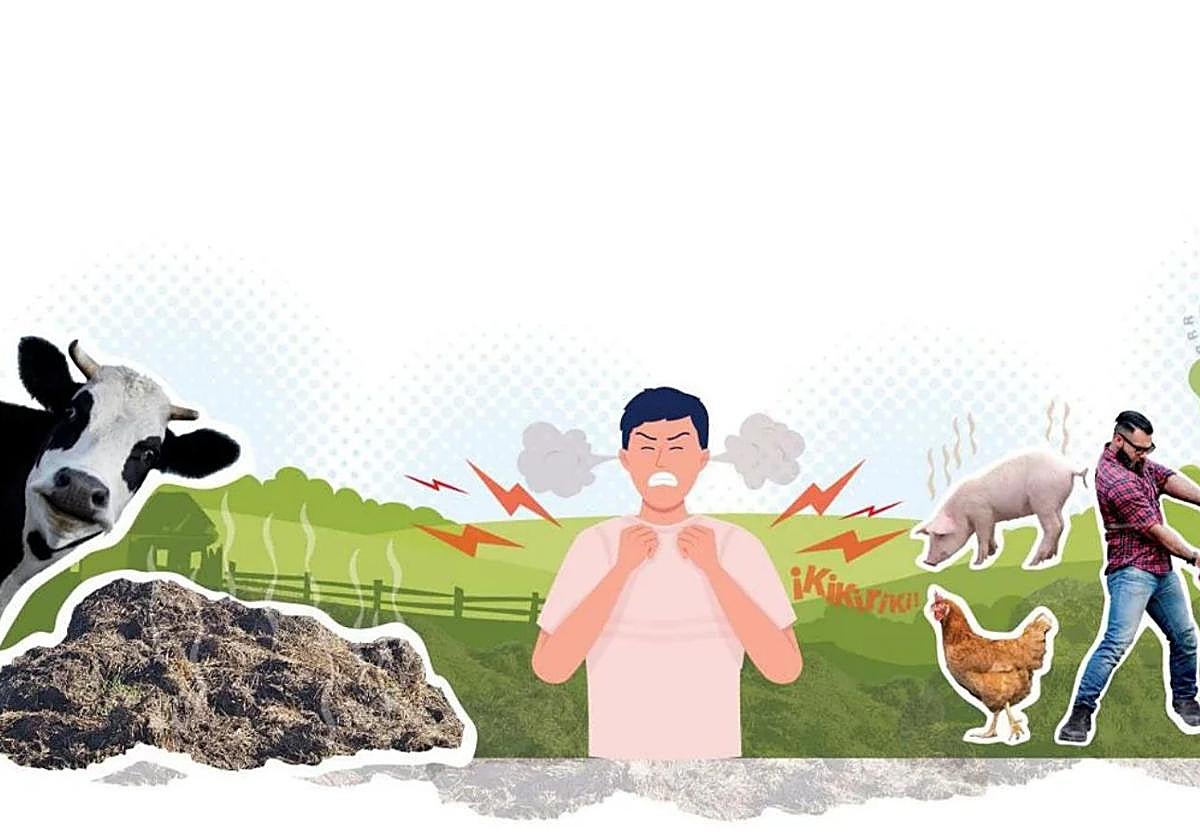 La ley contra turistas protestones a los que les molestan los ruidos y olores del pueblo