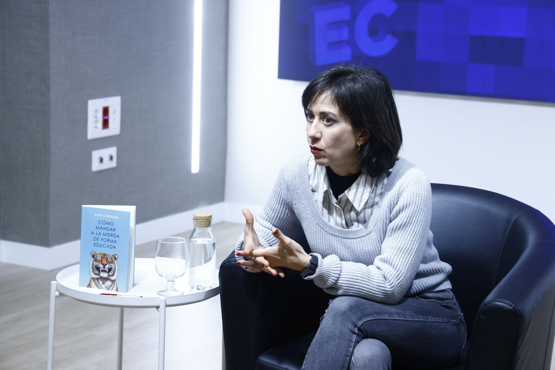 La cita de Alba Cardalda con los suscriptores de EL CORREO