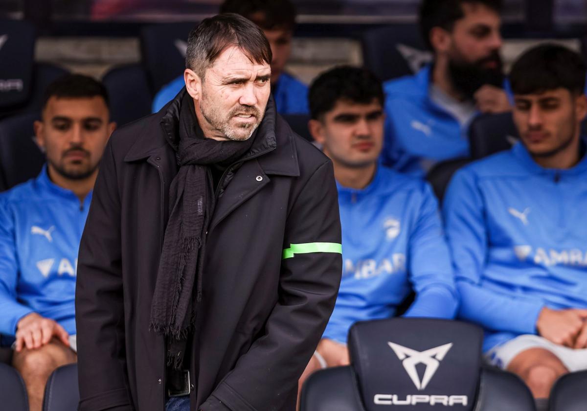 Coudet, durante un partido del Alavés.
