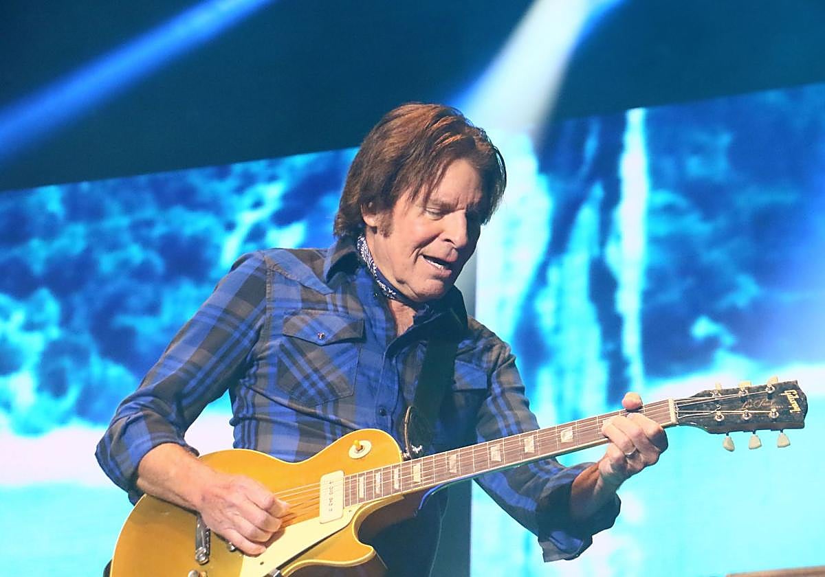 John Fogerty, durante su anterior visita al Azkena Rock Festival.