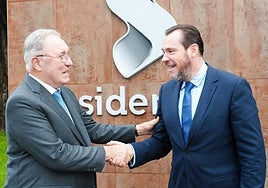 El ministro Puente visitó a Jainaga el pasado 4 de diciembre para mostrarle su apoyo.