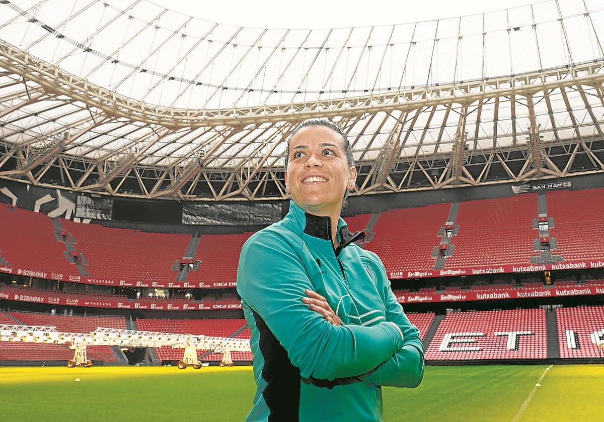 Será el primer derbi que Leire Baños juegue en San Mamés con la camiseta del Athletic ante su exequipo, la Real Sociedad