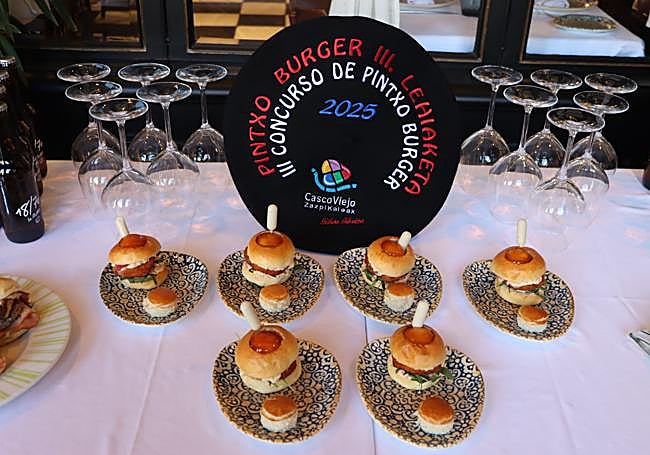 El pintxo ganador de la III edición del 'pintxo burger'.