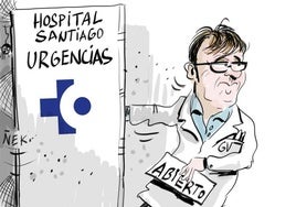La viñeta de Cerrajería sobre la reapertura de las Urgencias de Santiago