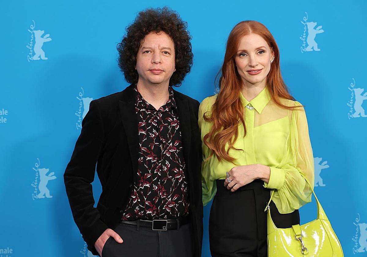 Franco y Chastain, en la Berlinale.