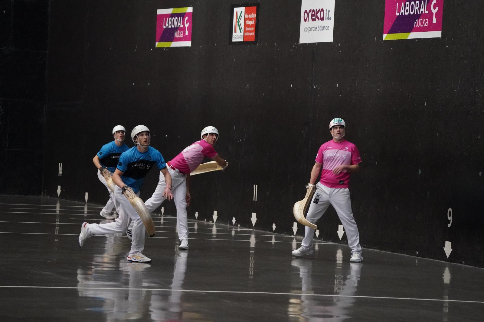 Erkiaga e Ibarluzea repiten título en el Winter Series de cesta punta