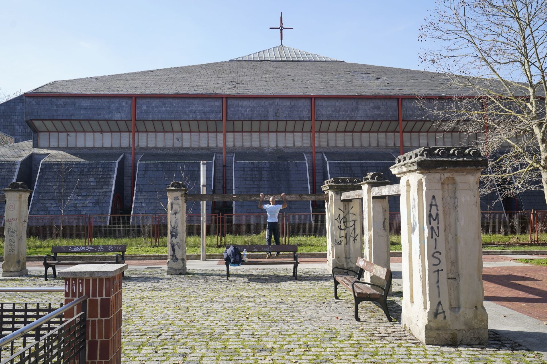 La iglesia de San Francisco de Asís, donde se produjo la masacre del 3 de Marzo