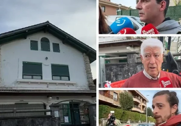 Conmoción entre los vecinos de Aiete: «Llevan años aquí y nunca ha pasado nada con ellos»