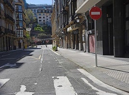 Vista de la calle Manterola, donde ocurrieron los hechos.