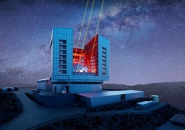 La gigantesca cubierta 'made in Bilbao' del telescopio más potente del mundo