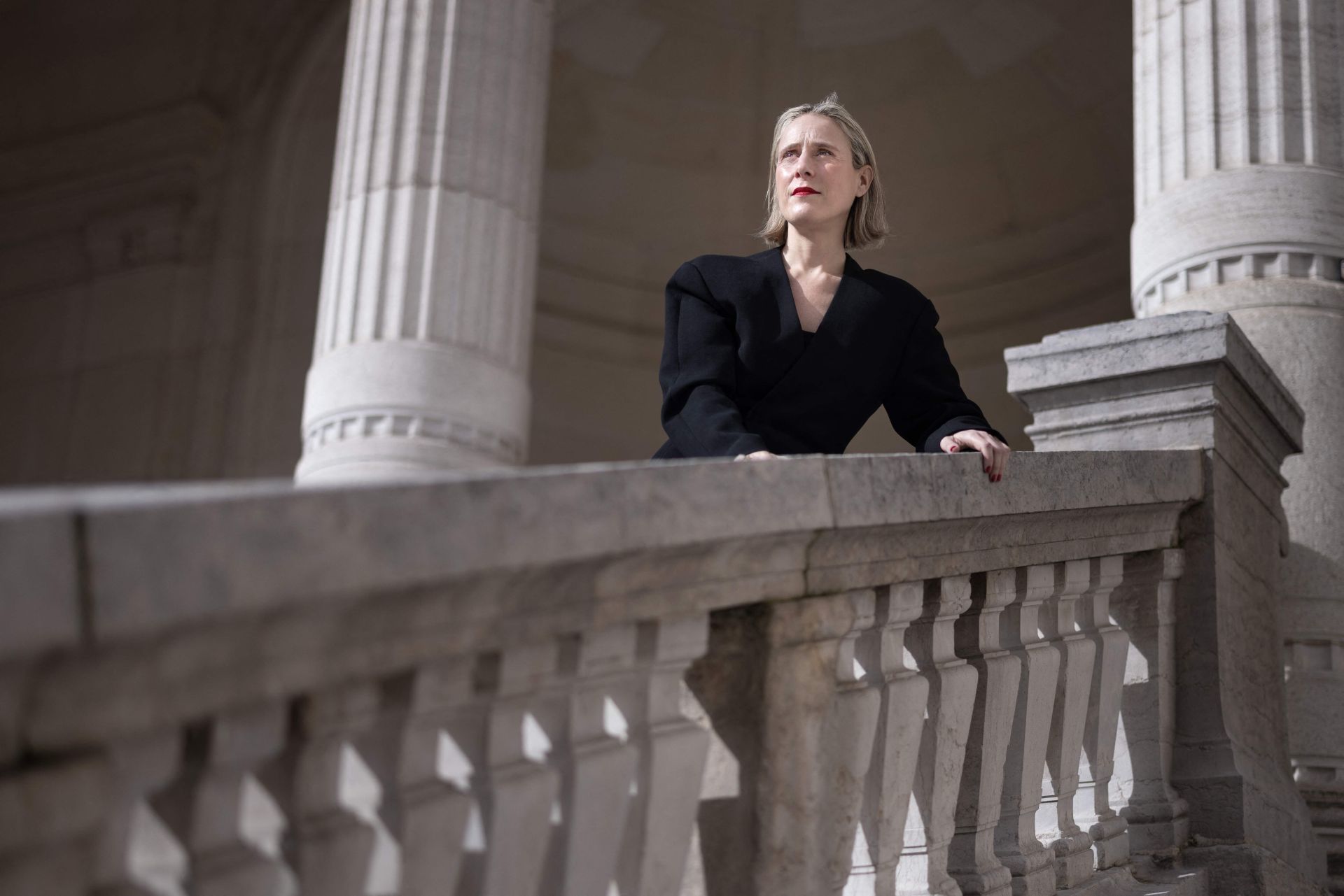 Miren Arzalluz, en una foto de archivo en el Museo de la Moda de París.