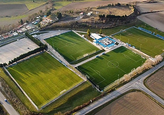 La nueva ciudad deportiva de Ibaia da otro paso adelante