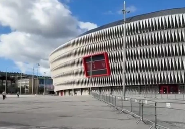La Ertzaintza identifica a 30 ultras del Athletic en Basurto y localiza barras de hierro y bengalas en las inmediaciones
