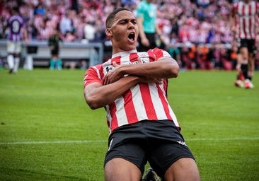 El agradecimiento a Dios de Maroan tras su primer gol con el Athletic