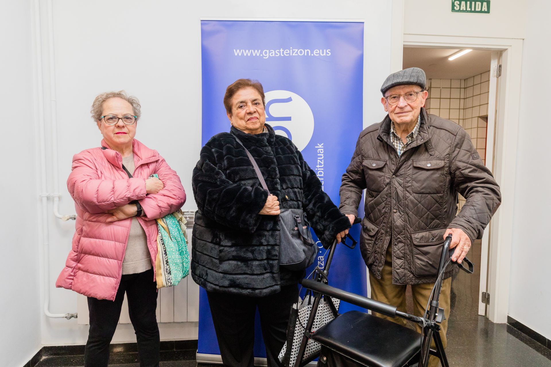 Marisol Molero, Graciela Núñez y Julián Gibaja.