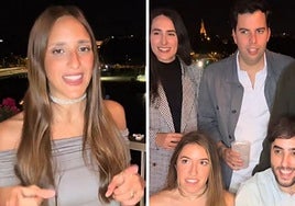 La sevillana que se sacó el C1 de euskera enseña a sus amigos andaluces: «Tximeleta... chimenea»