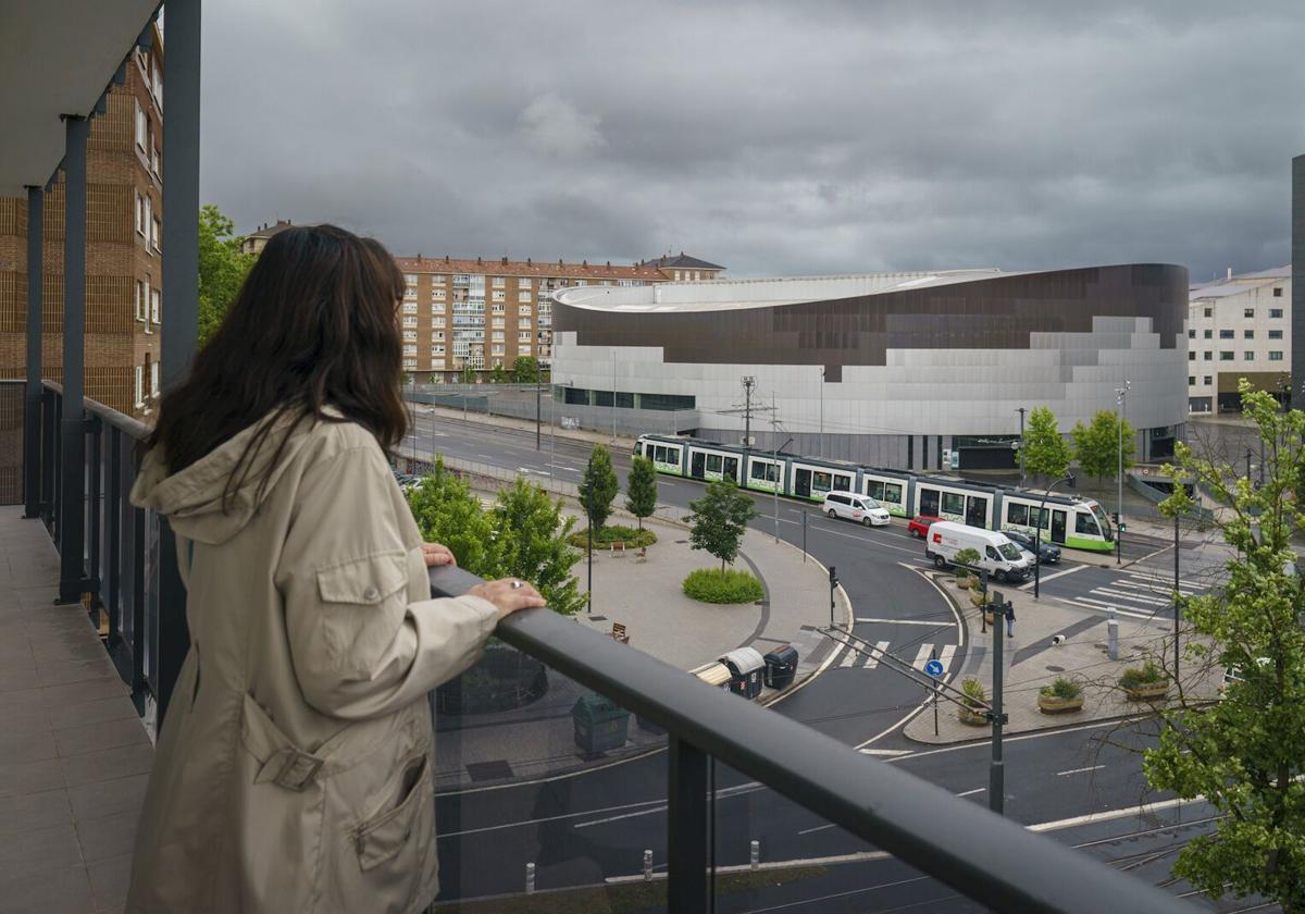 Vista del Iradier Arena.