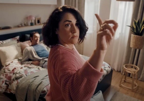 Elisabeth Ontoso, la actriz vizcaína que protagoniza el último anuncio de Ikea