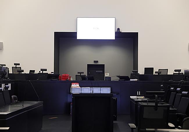 vista de la Sala donde tiene lugar el juicio contra el cirujano.