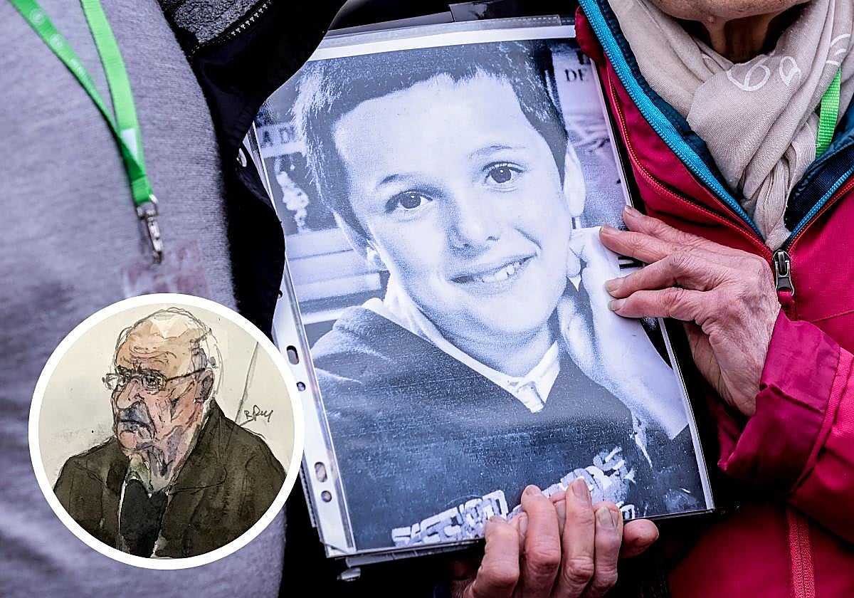 Foto de una de las víctimas de Joël Le Scouarnec, cuando era niño.