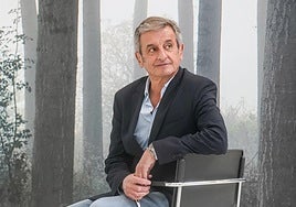 Luis Moya, en el Palacio Europa de Vitoria.