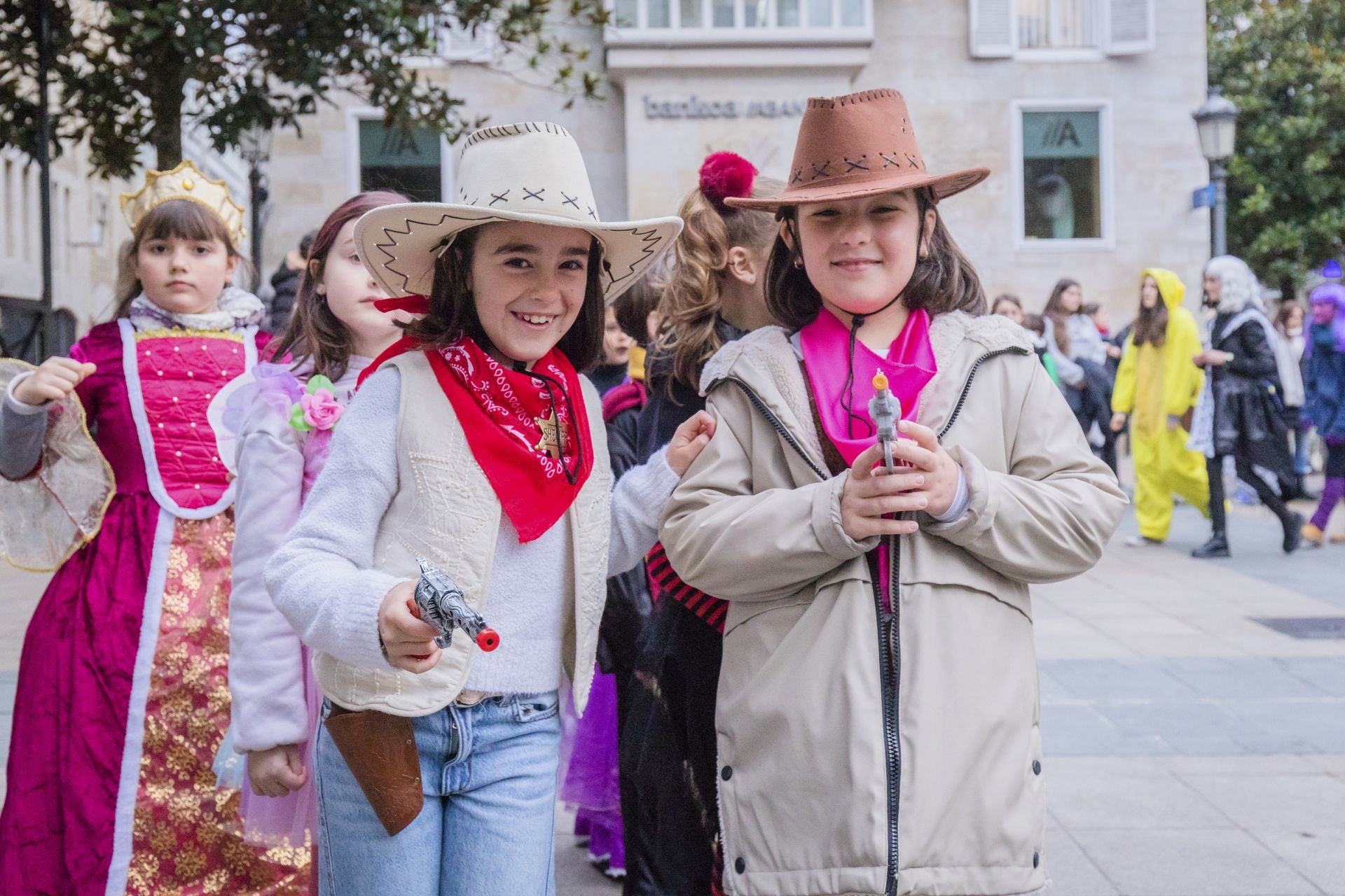 Las imágenes del Jueves de Lardero en Vitoria